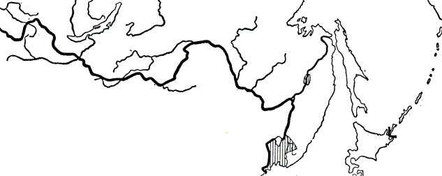 Карта 87. Японский уж