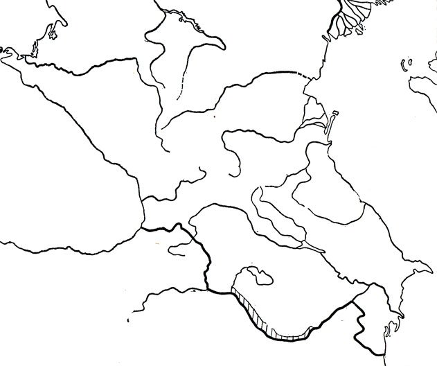 Карта 104. Черноголовый ринхокаламус 