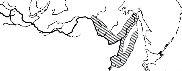 Карта 119. Восточный щитомордник